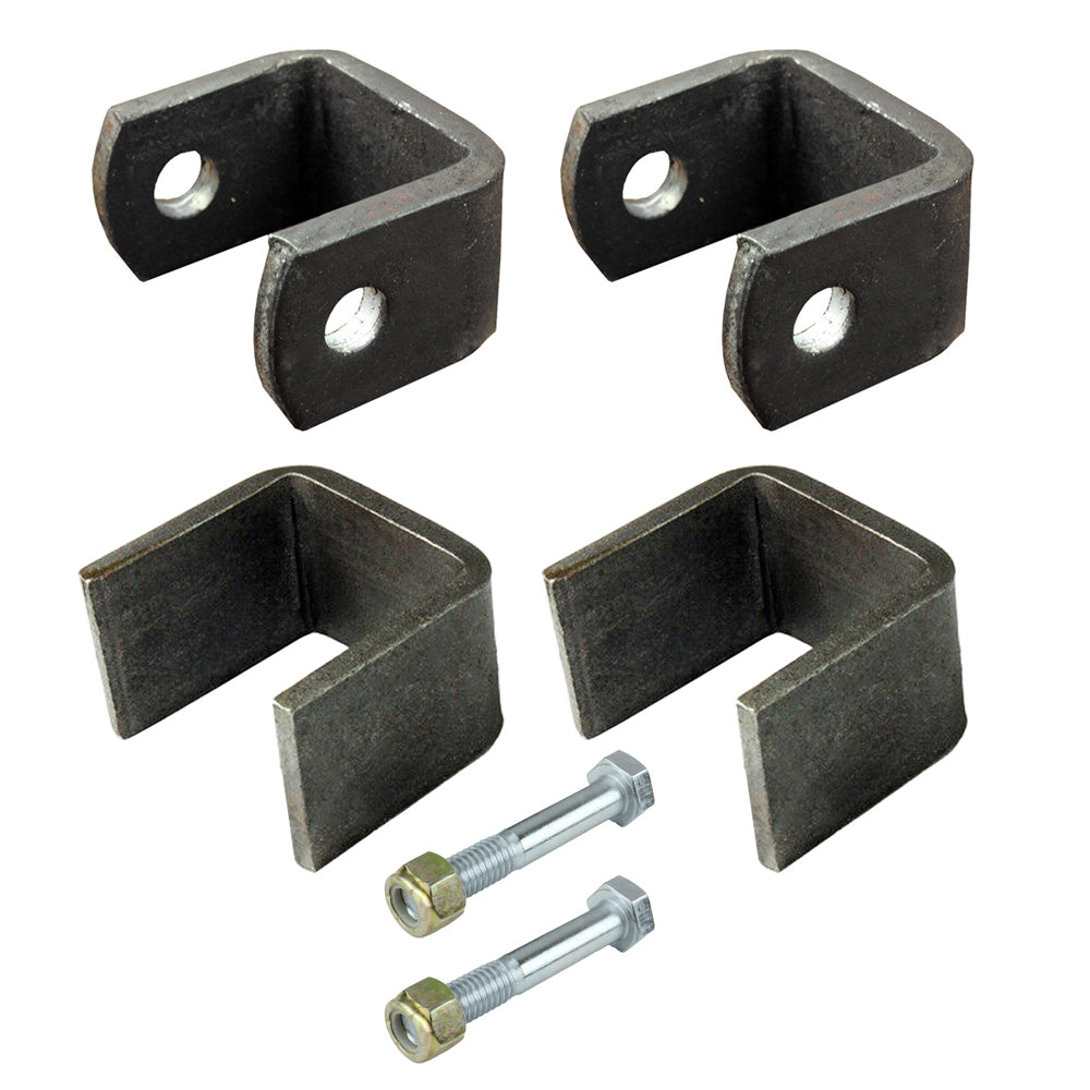 Trailer Slipper Spring Hanger Kit Suit 45mm Wide Single Axle Kit Leaf