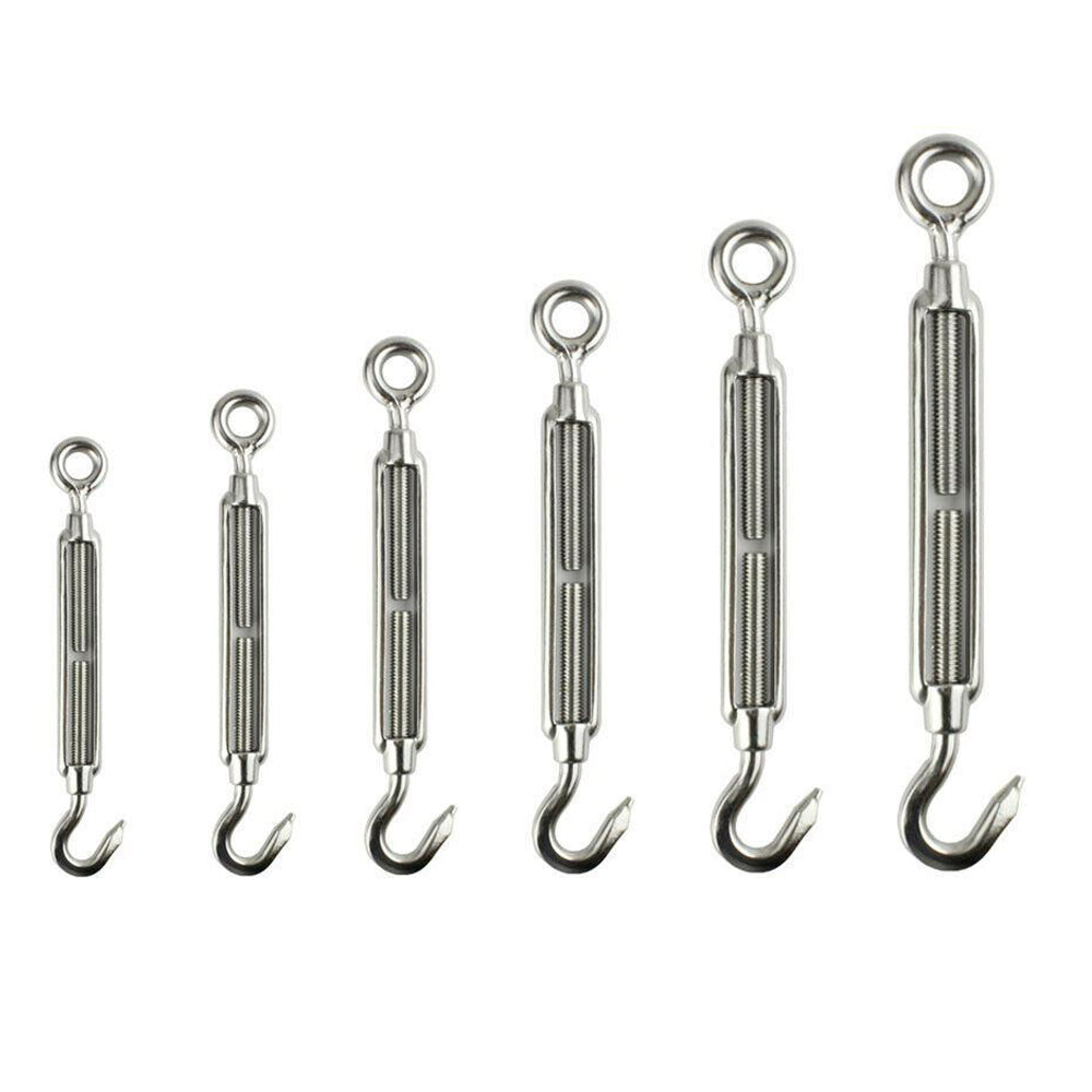 Hook & Eye Turnbuckles Turnbuckle Balustrade 4 5 6 8 10 12 14 20mm Zin