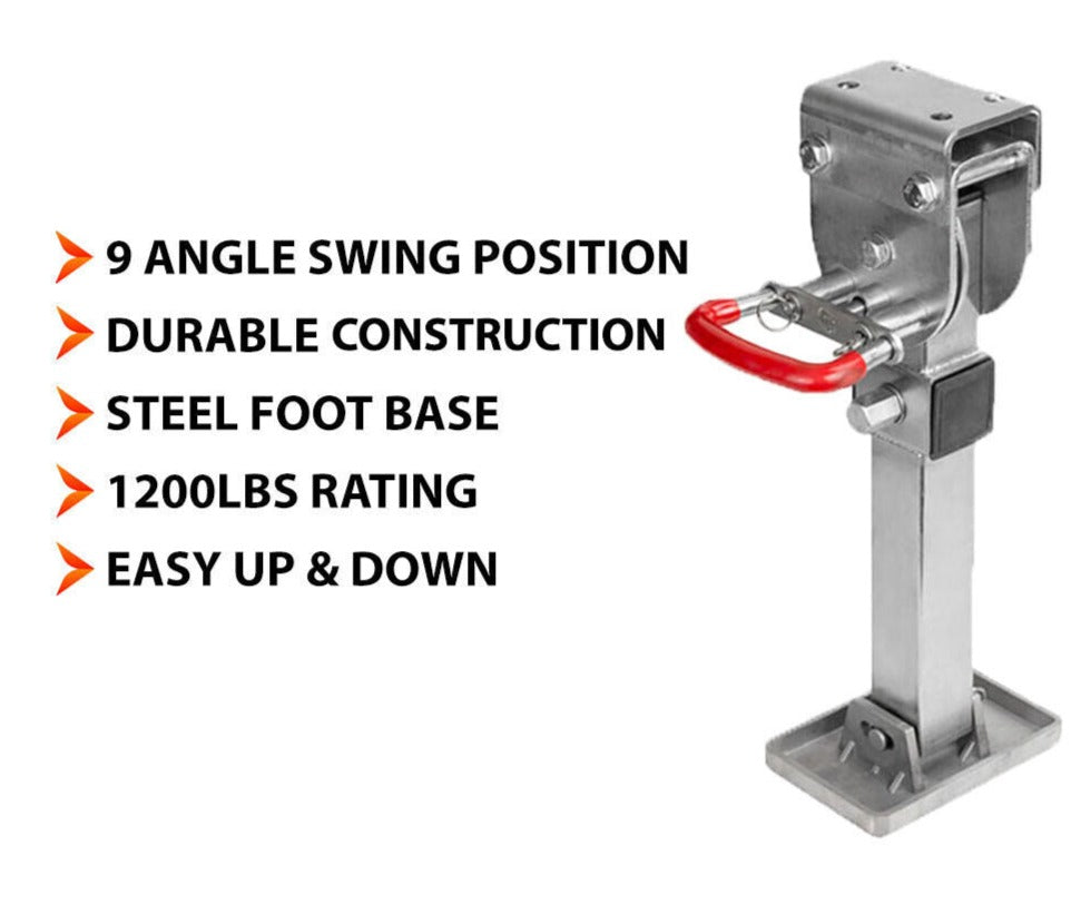 Corner Legs Drop Down Stabilizers 500mm Handle 1200Lbs Caravan Camper Trailer