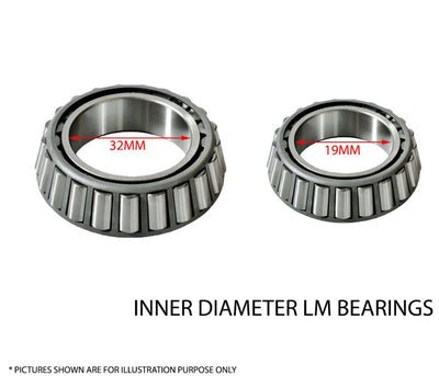 Datsun Hub 4 Stud - LM Bearing Kit For Trailer, Caravan & Boat Premium Product