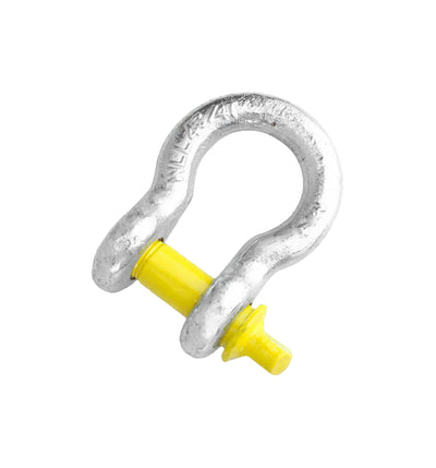 6 X Bow Shackle 6mm 500Kg Rated Hayman D Car Tow Trailer Zinc