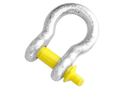 Bow Shackle 13mm Rated 2T Fits Arb, TJM Winch Snatch Trailer Tow Galvanised