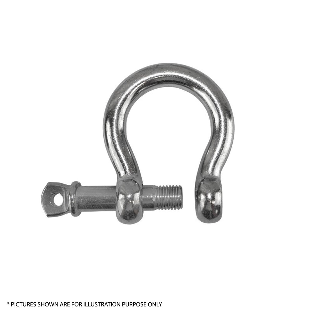 Stainless Steel Bow Shackle 8mm Marine Boat 4Wd Lifting Anchor Rigging