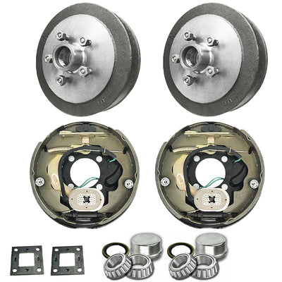 Trailer 10 inch Electric Brake Hub 5 Stud Drum Suit Ford Kit Backing Plate Caravan Boat