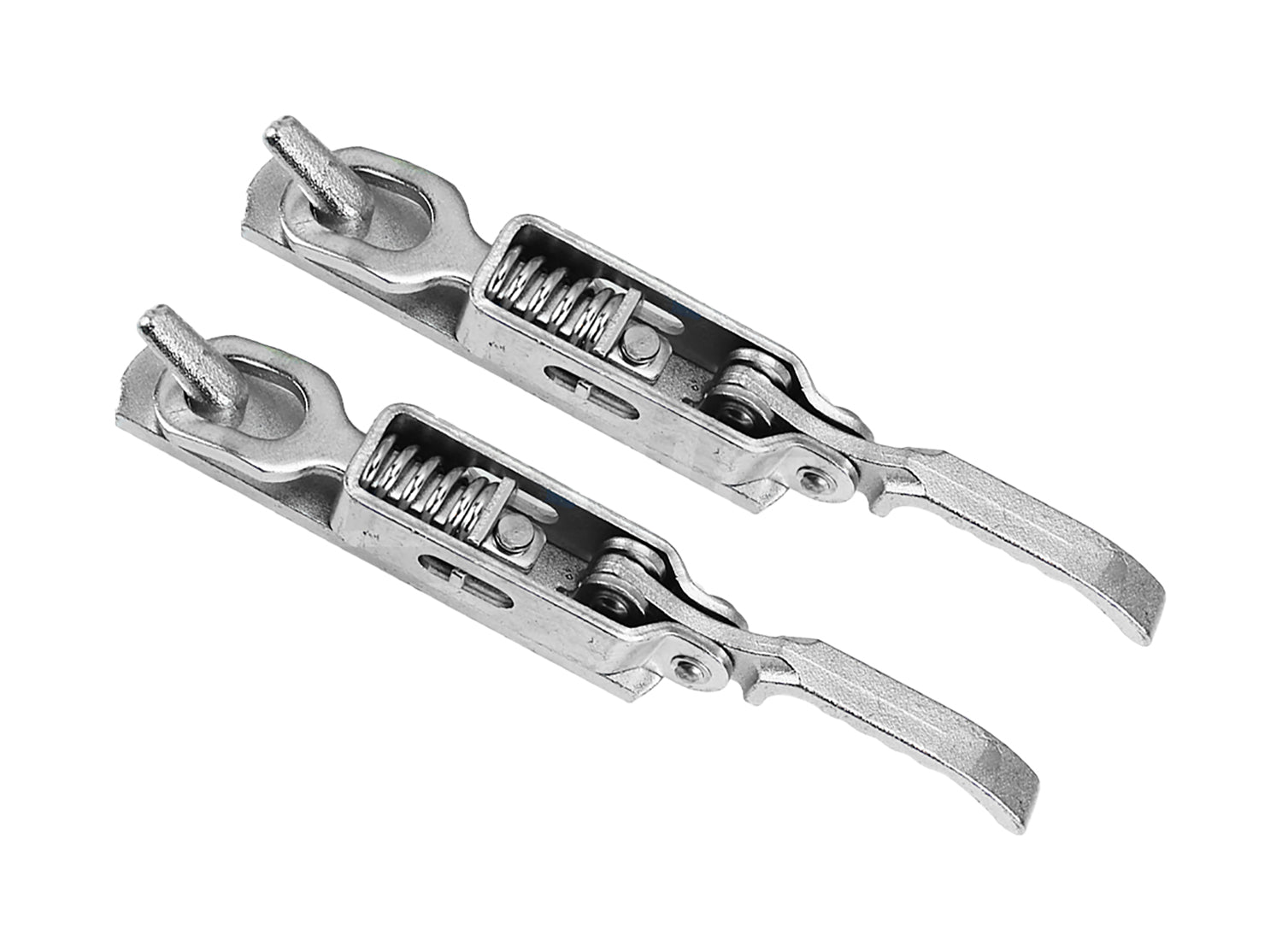 Trailer Racks Fasteners X2 Heavy Duty Over Centre Fastener Lock Latch (Weld On) Trailer Tray U ...