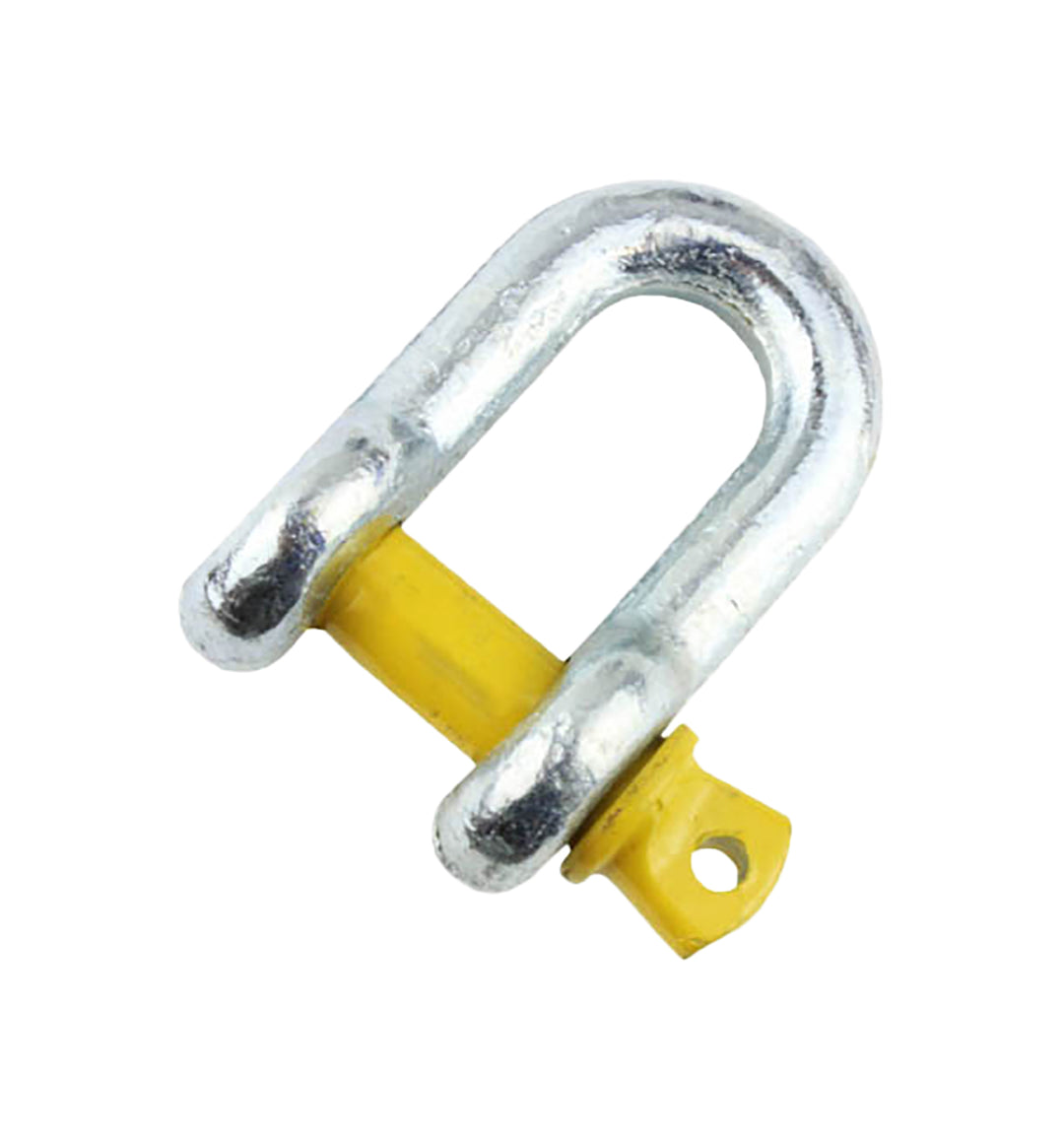 2x 4.75 Ton D-Shackle Recovery Tow Kit – 20mm Forged Steel, Black/Red, For 4WD & Caravans