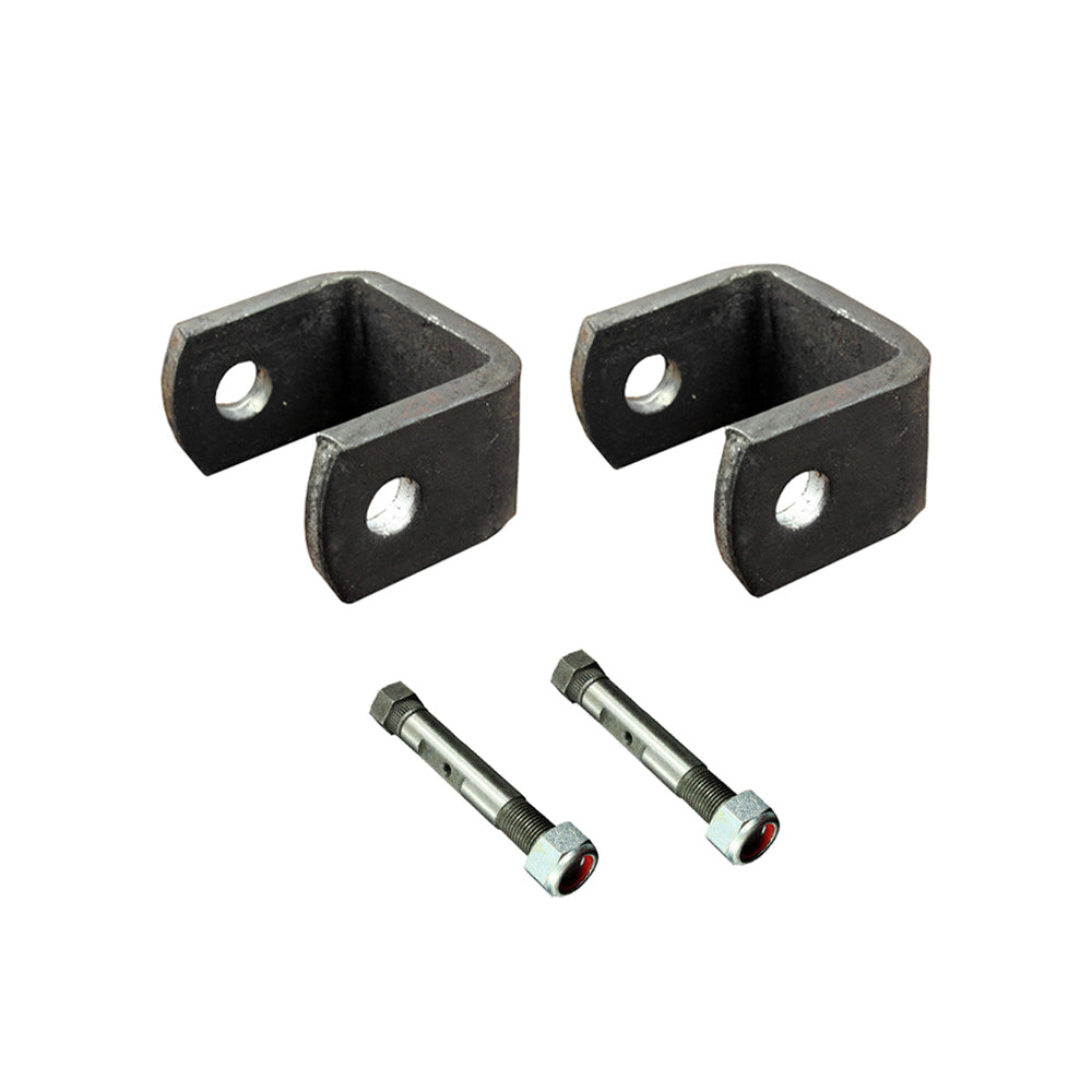 60mm Eye To Eye Leaf Spring Trailer Hanger Kit. Trailer Part. Rear Shackle Bolt