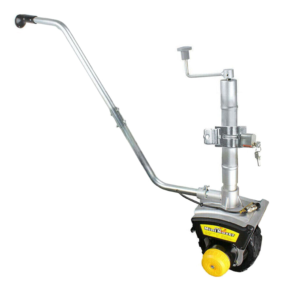 Motorised Wheel Rails Motorised Jockey Wheel Gen2 Electric Mini Mover 12V 550W Caravan Trail ...