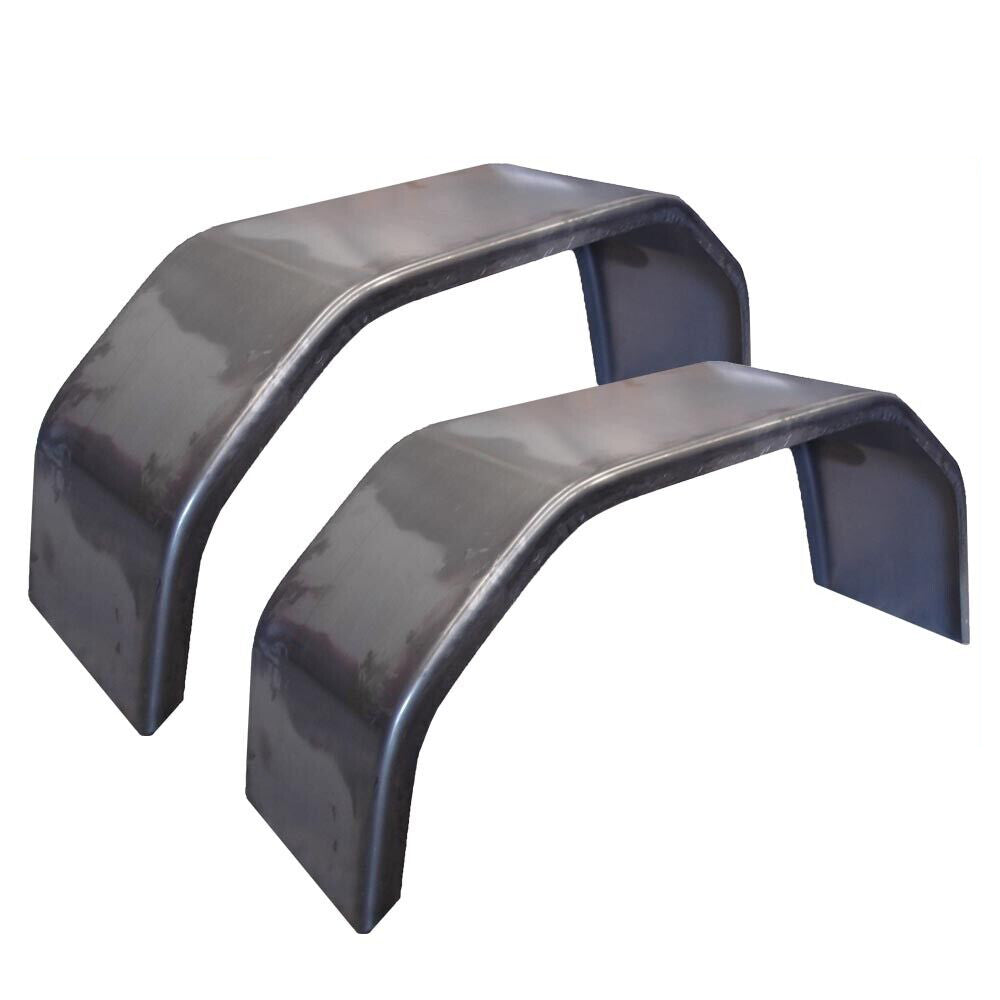 Trailer Steel Mudguards Steel 4X4 Ute Mud Guards 12 Inch Wide For 14 inch 16 inch Wheel