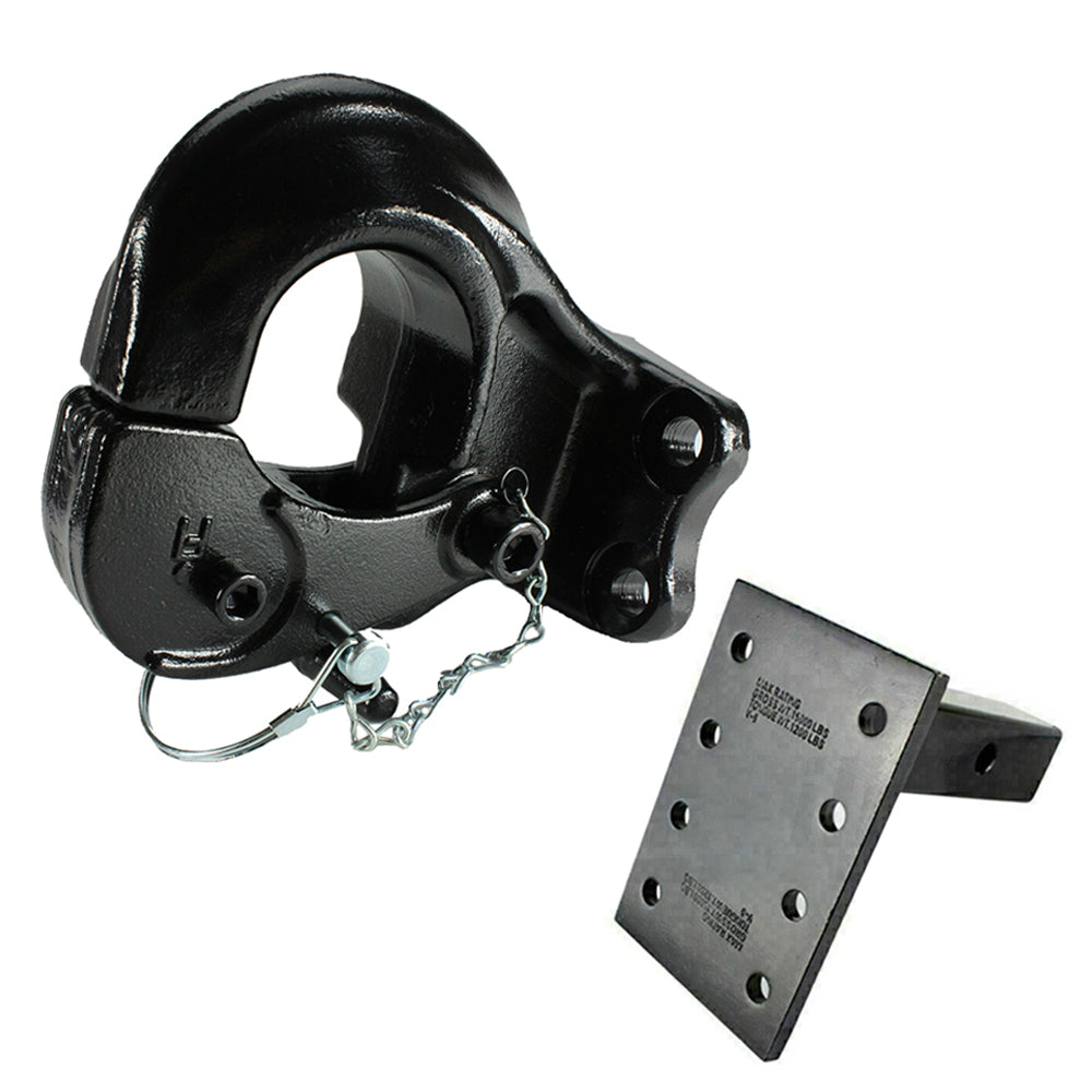 Pintle Hook With No Towball Rated 5 Tonne & Pintle Receiver Arm Hitch