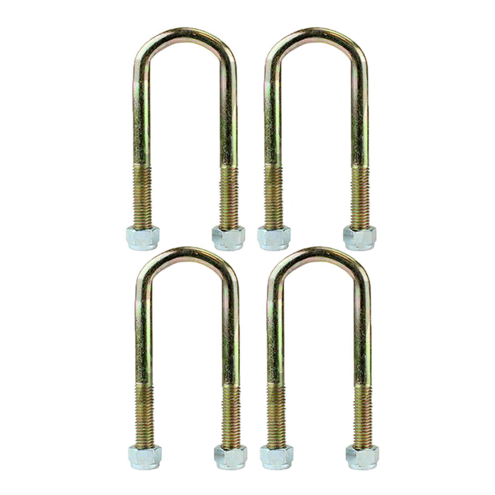 4 X U Bolt Ubolt Round 39 mm X 110mm Trailer Camper Caravan Spring Axle