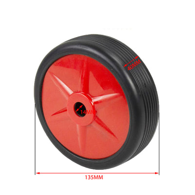 6 inch Trailer Jockey Wheel With Solid Wheel With Clamp 455Kg