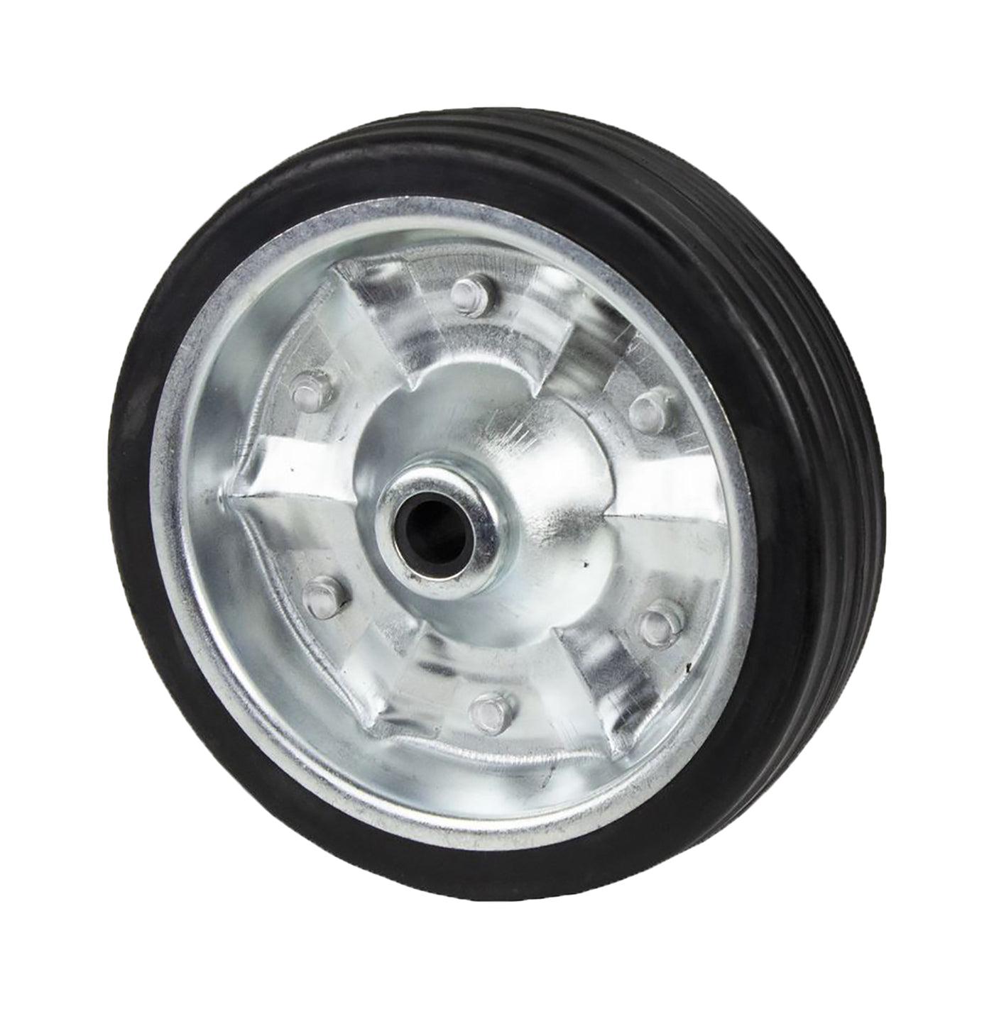 8 inch Replacement Rubber Wheel For Jockey Wheel Solid Rubber Trailer Caravan