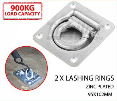 Heavy Duty Lashing Ring Tie Down Point Anchor Ute Tray Box Trailer Recessed