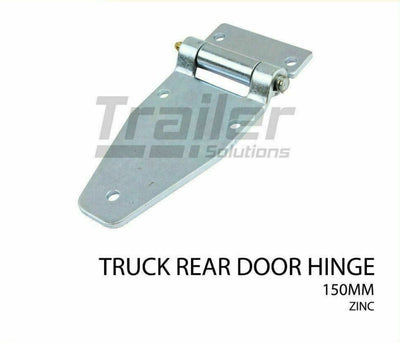 150mm Truck Door Rear Greasable Hinge Zinc Truck Hinge With Grease Nipple