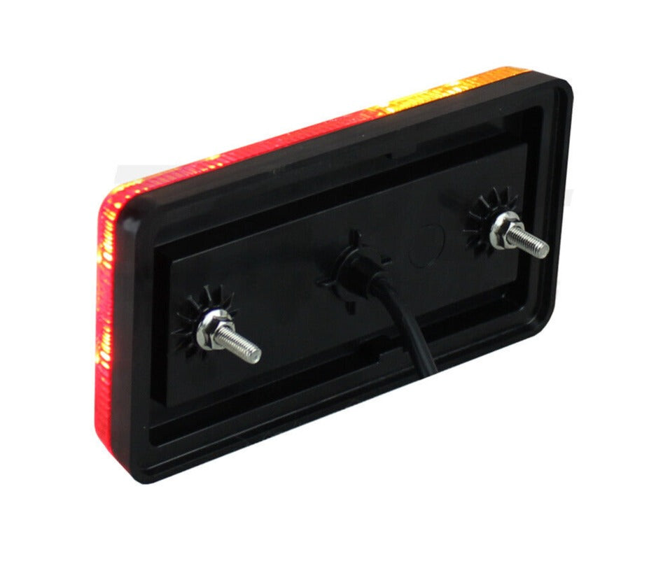 Trailer Light Kit Pair 12-24V Led Light,1 X Plug, 5 Core Wire,Number Plate Light