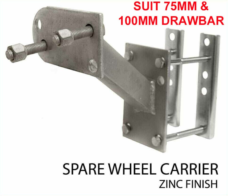 Spare Wheel Carrier Holder Bracket Universal Camper Trailer Caravan Boat