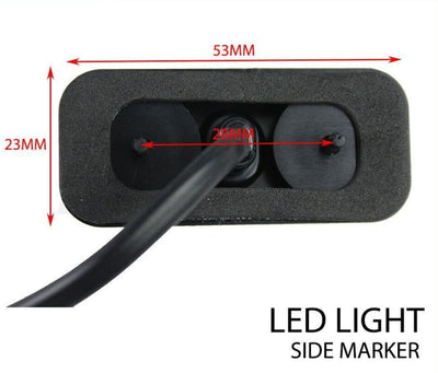 12 Led Trailer Light Kit,License Plate Light, 5 Core Cable Clearance Light Plug