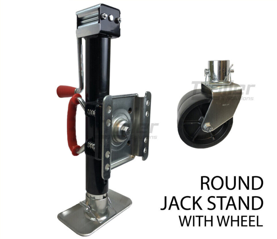 Trailer Parts 1814Kg Trailer Caravan Jack Stand /Jockey Wheel Draw Bar Fitment