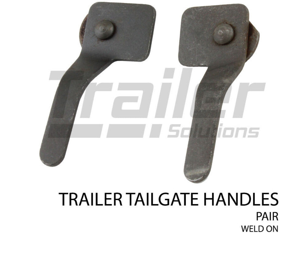 Trailer Tailgate Handle Left Right Box Trailer Ute Weld On Camper Cara ...