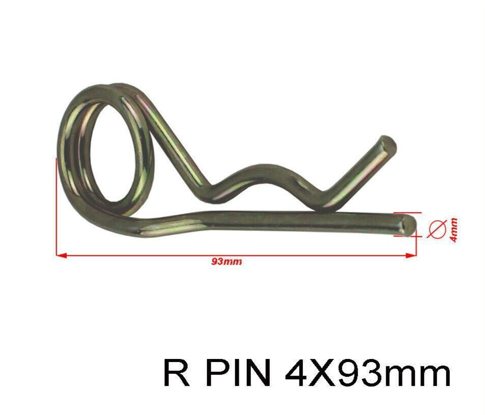 Floating Clips Rt412fl Trailer R Pins Lynch Linch Hitch Pin Horse Float Tractor Clips 3mm 4mm ...