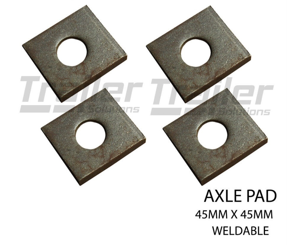 X4 Axle Pad 8mm Spacer Camper Caravan Spring Ute Tray, Trailer, 4X4, 4Wd, Packer