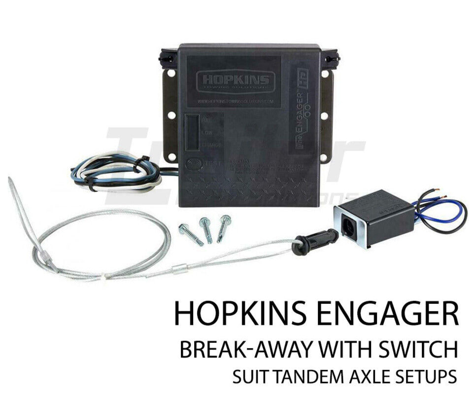 Break Away Unit Battery Trailer Breakaway Kit Switch System Electrical
