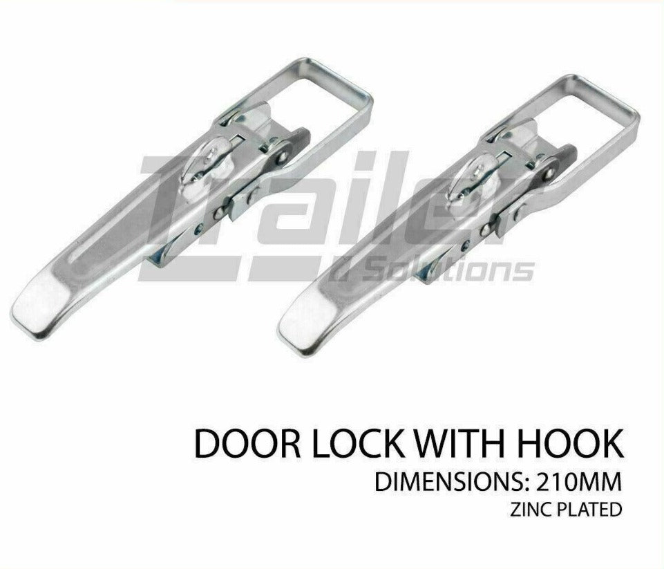 Over Centre Door Lock Catch Latch Lock Trailer Horse Float Camper Ute Fastener