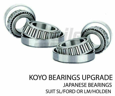 Upgrade To Japanese Koyo Bearing Kit. Single Axle Trailer Sl Or Lm Bearings