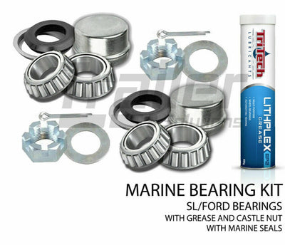 Trailer Marine Boat Kit SL Bearings Includes Grease For Bearing Ford