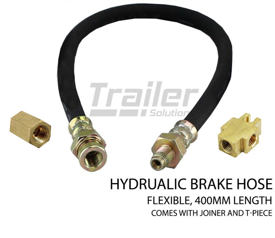 Hydraulic Brake Hose, Bundy Joiner And T Piece 3 Way Block Trailer Caravan
