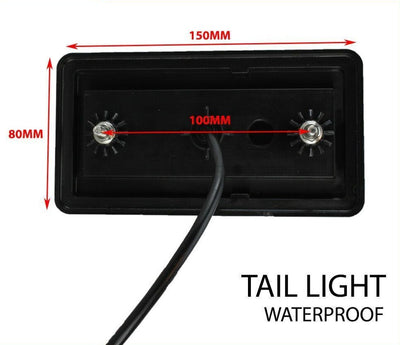 2 X 8 Led Tail Brake Number Plate License Plate Light Kit 12V Waterproof Trailer